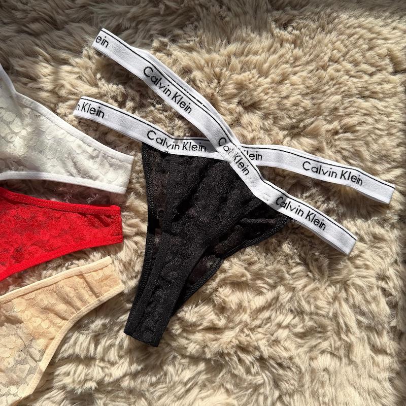 شورت calvin klein پلنگی توری ضربدری کلوین کلین