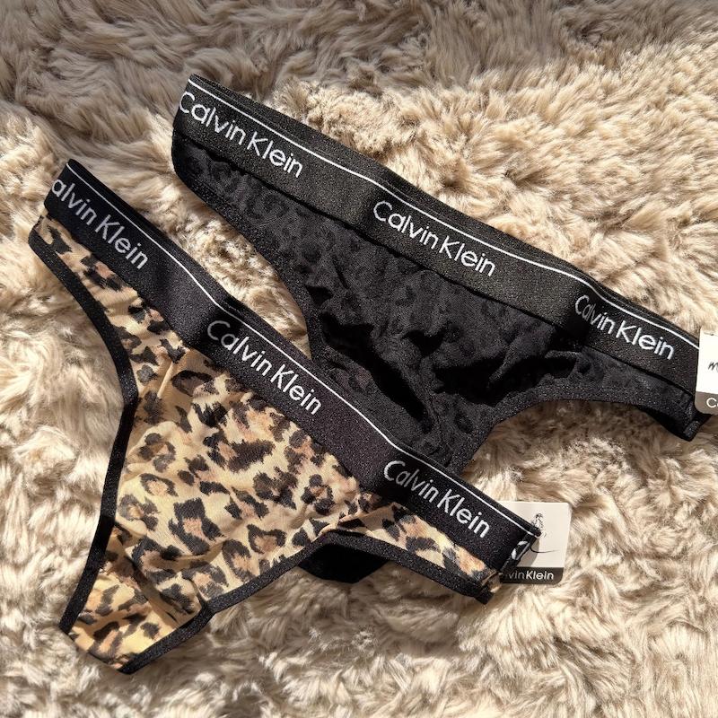 شورت calvin klein پلنگی توری کلوین کلین