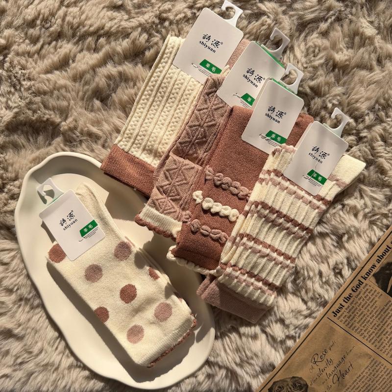 جوراب ساقدار موهر پشمی ✨