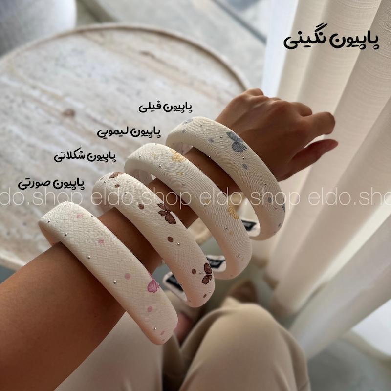تل موبند پاپیون نگینی ✨🎀