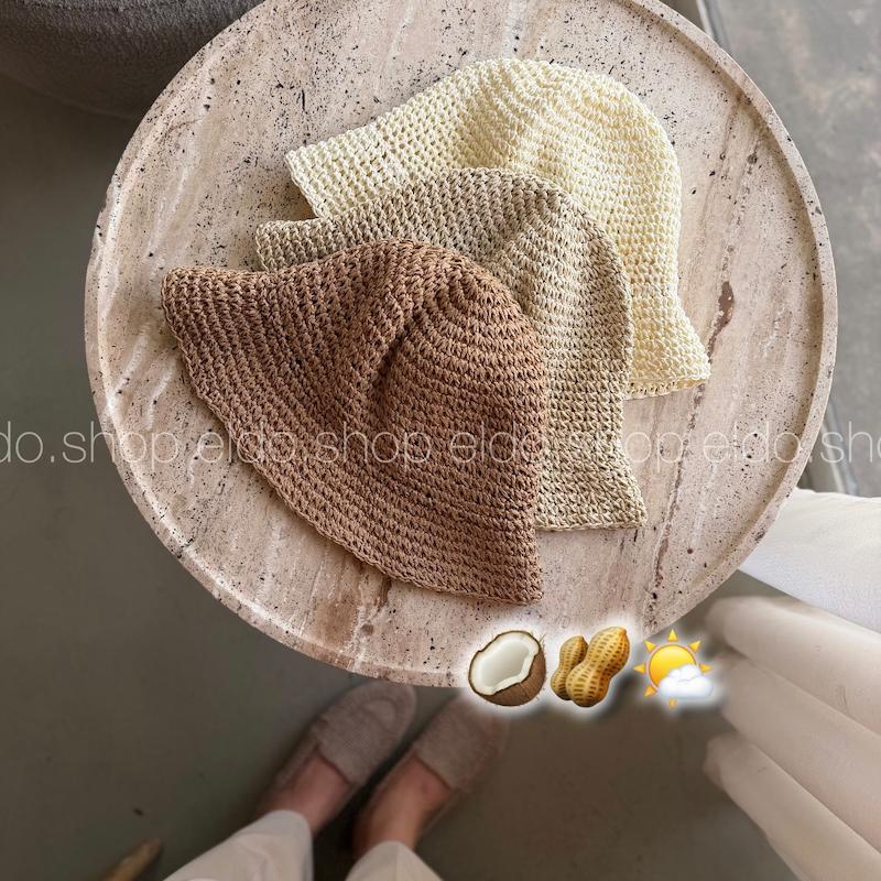کلاه رافیا وارداتی🤎