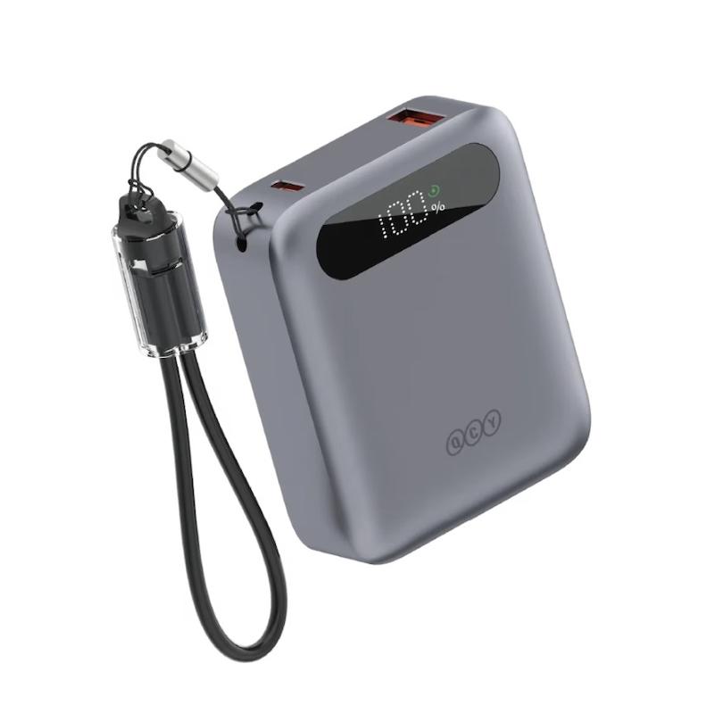 پاوربانک کیو سی وای مدل PB10D ظرفیت 10000 میلی‌آمپر