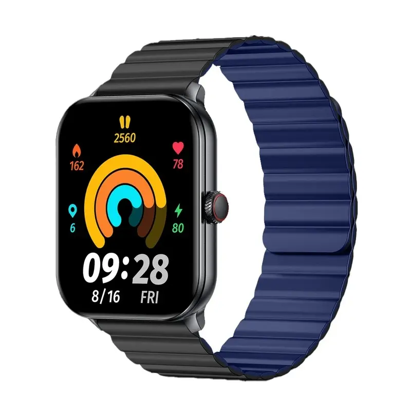 ساعت هوشمند گلوریمی مدل GC Slim همراه بند سیلیکونی و مغناطیسی