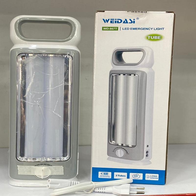 چراغ اضطراری شارژی ویداسی مدل WD-867