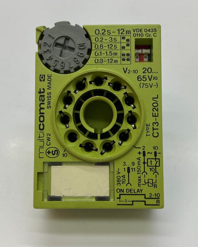 تایمر سوکتی کومات 11 پایه COMAT CT3-E20/L