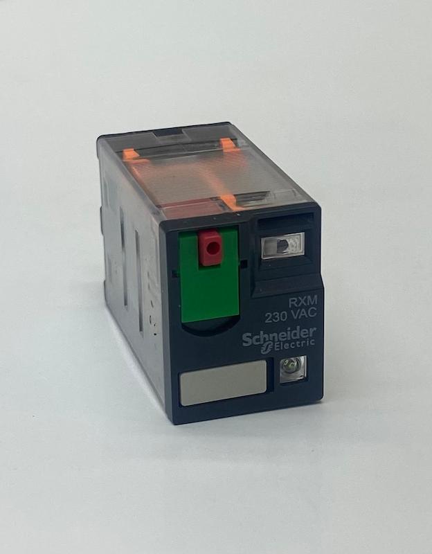 رله اشنایدر الکتریک 8 پایه 12 آمپر 220 ولت Schneider  RXM2AB2P7 