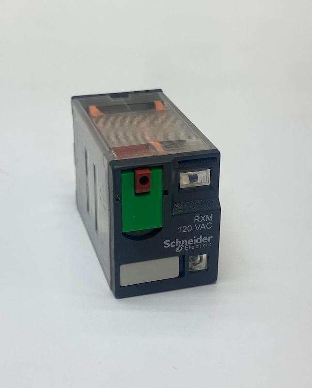 رله اشنایدر الکتریک 14 پایه 6 آمپر 120 ولت Schneider  RXM4AB2F7 