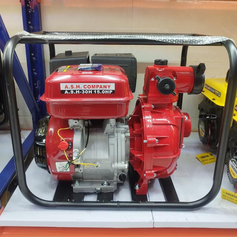 موتور آب بنزینی فشار بالا 65 متری  3 اینچ آ اس اچ ASH .30H.15HP