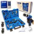 کیت کامل دریل شارژی 12 ولت 40 پارچه ویوارکس با لوازم دو باتری و گارانتی مدل VIVAREX VR1240-CDK