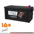 باتری خودرویی 150 آمپر ریبال برند وایا باتری | الکترو تسلا انرژی