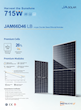 پنل خورشیدی ۷۱۵ وات مونوکریستال بایفیشیال JA SOLAR | الکترو تسلا انرژی