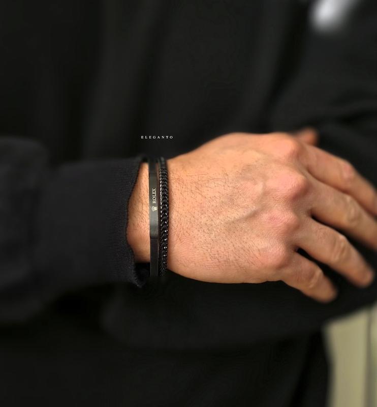 دستبند چرم کد 044