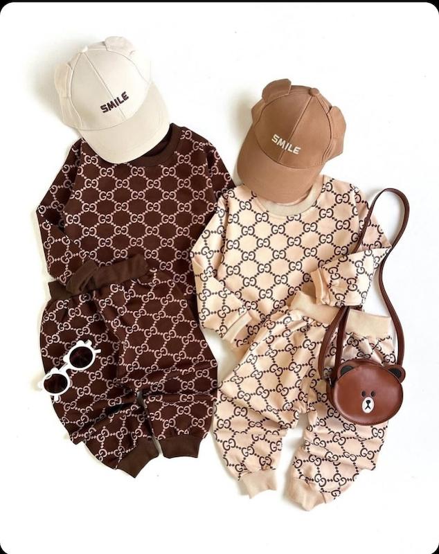 بلوز و شلوار گوچی بچگانه سایز ۳۵ و ۴۰ و ۴۵