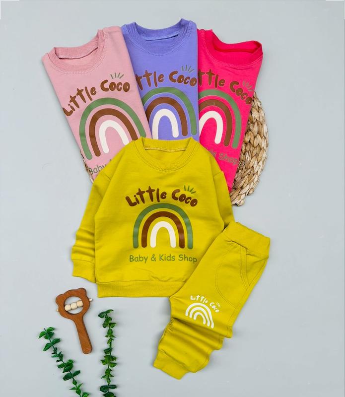 بلوز و شلوار رنگین کمان ۳۵ تا ۴۵