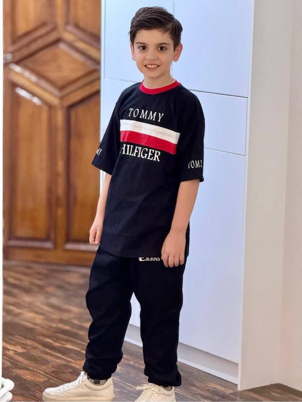 تیشرت پرچمی Tommy سایز ۵۵ تا ۷۰