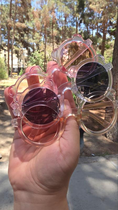 عینک شیشه ای خرسی بچگانه