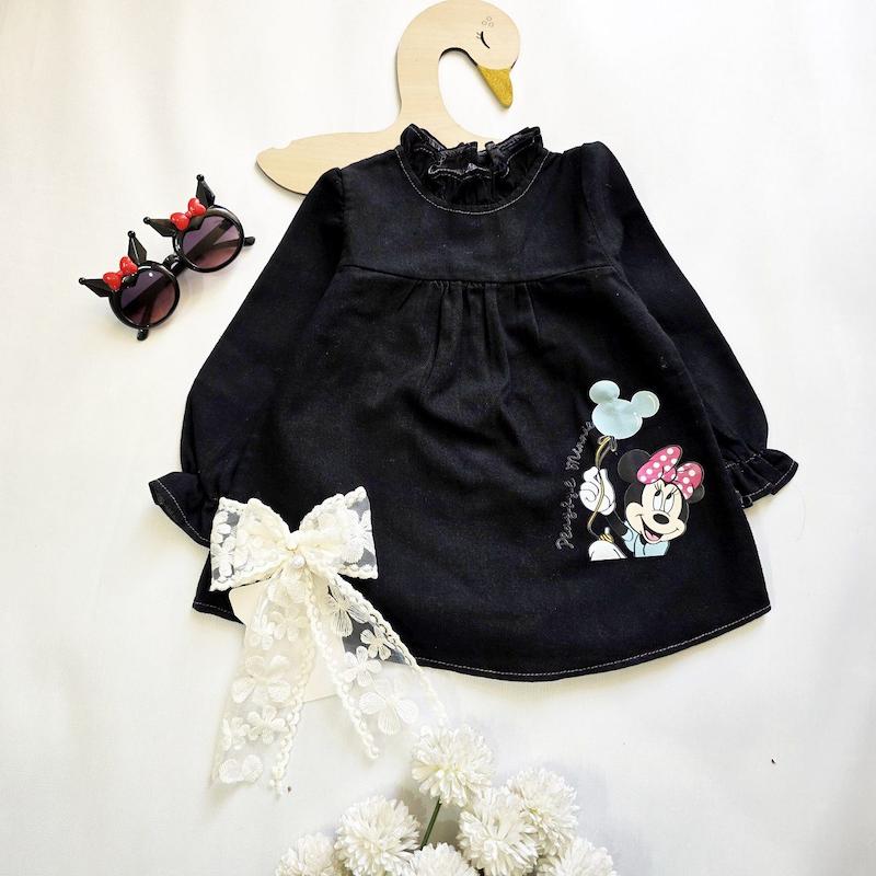 پیراهن لی نقلی دخترانه