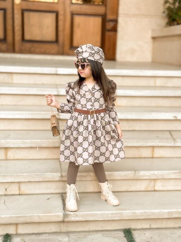 ۳ تیکه پیراهن و کلاه و کمربند گوچی