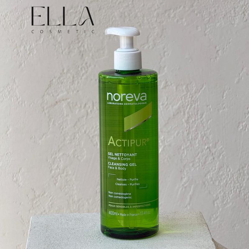 ژل شستشو صورت وبدن اکتی پور نوروا noreva 