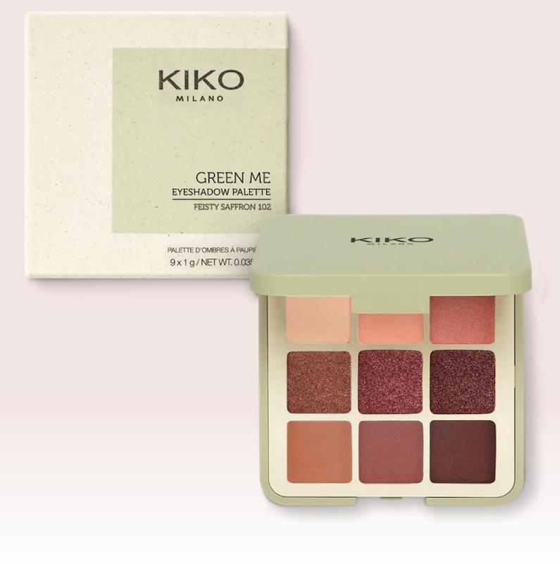 پالت سایه کیکو مدل green me 102