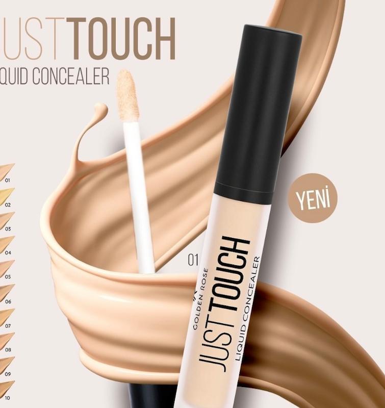 کانسیلر مایع گلدن رز مدلJUST TOUCH