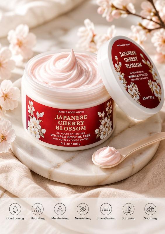 کره بدن بث اند بادی bath & body works japanese
