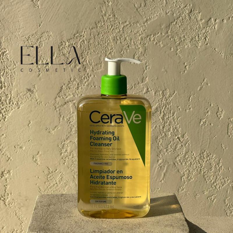 فوم شستشوی روغنی Cerave پوست نرمال تا خشک 