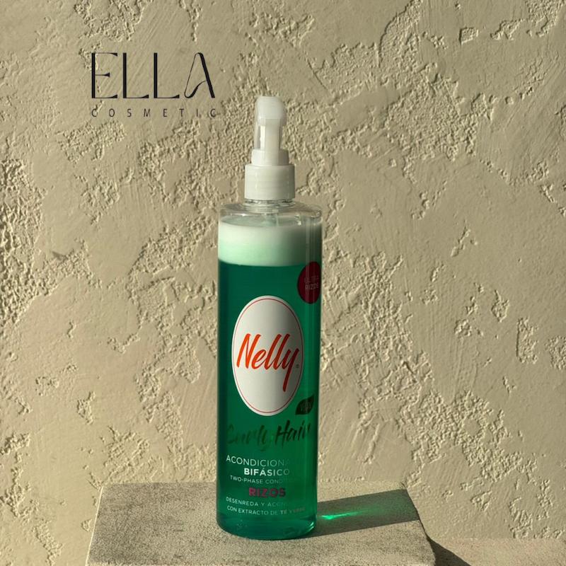 اسپری دوفاز nelly(موهای فر)