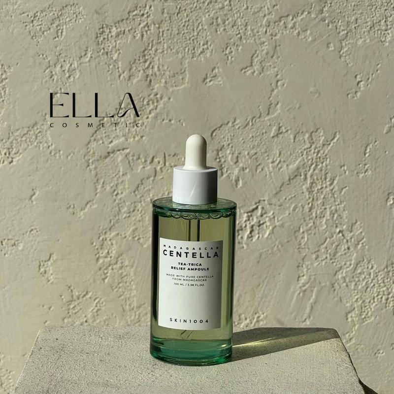 آمپول سنتلا ماداگاسکار تسکین دهنده چای تریکا اسکین1004 Centella