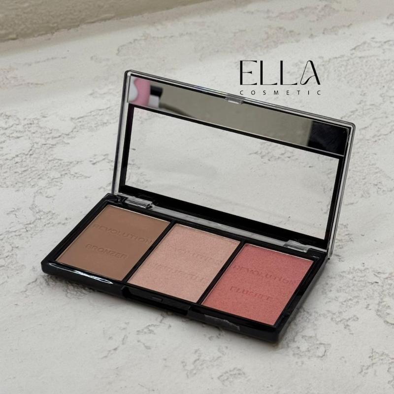 پالت رژگونه وهایلایتر وبرانزر رولوشن مدل Ultra Sculpt &Contour Revolution