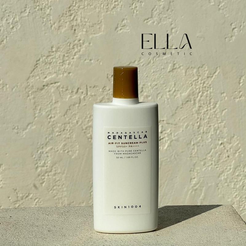 کرم ضدافتاب رنگی سنتلا ماداگاسکار مدل ایر فیت پلاس اسکینskin1004 Air_Fit