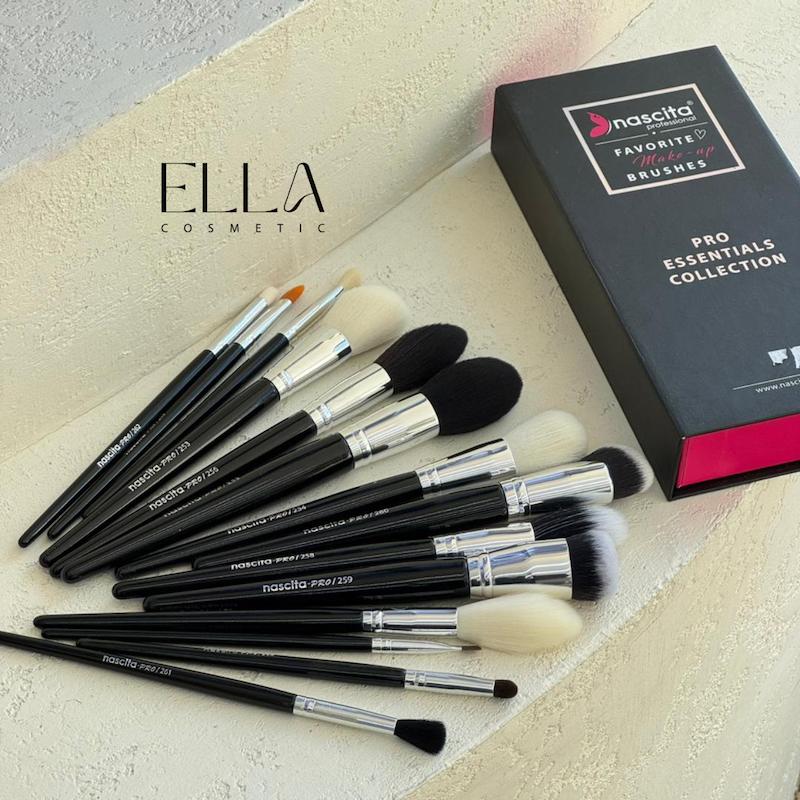 ست براش آرایش حرفه ای ناسکیتا مدل SET38 بسته14عددی nascita