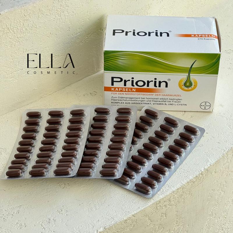 قرص ضد ریزش مو ارثی و هورمونی پریورین بسته عددی30 priorin