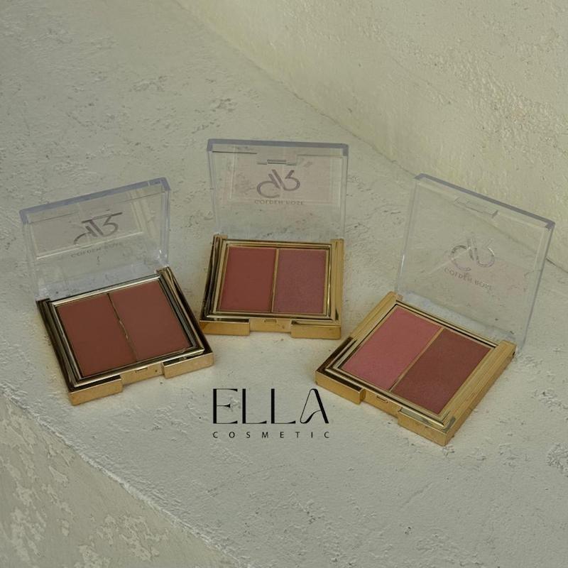 رژگونه 2عددی گلدن رز GOLDENROSE