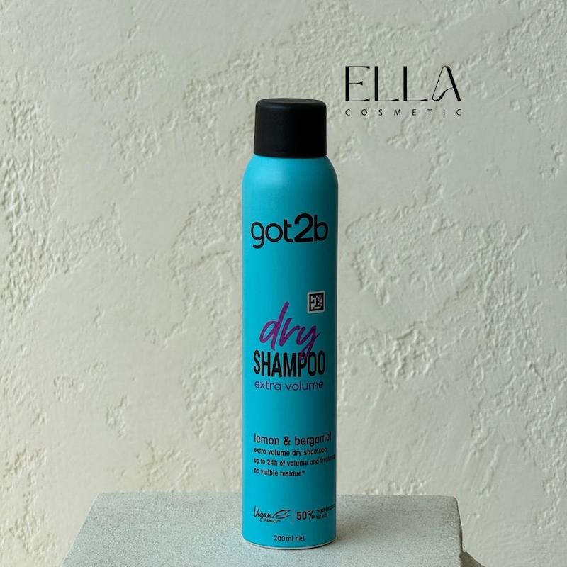 شامپو خشک گات تو بی مدل extra Volume Dry 