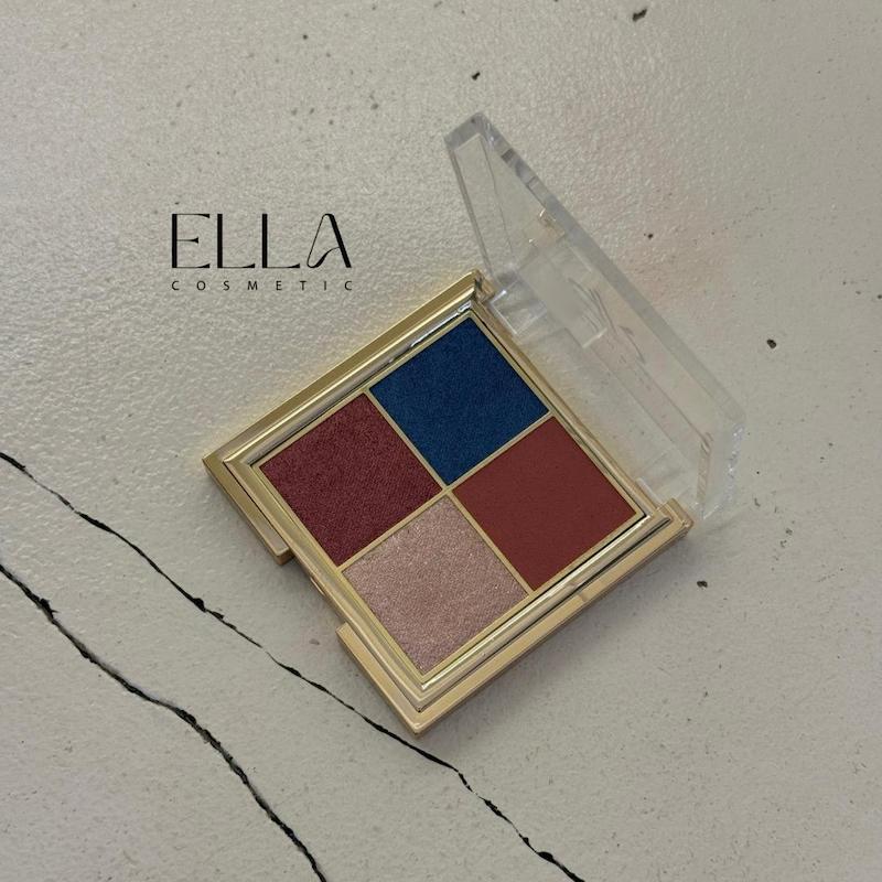 پالت سایه چشم پودری 4تایی گلدن رز goldenrose