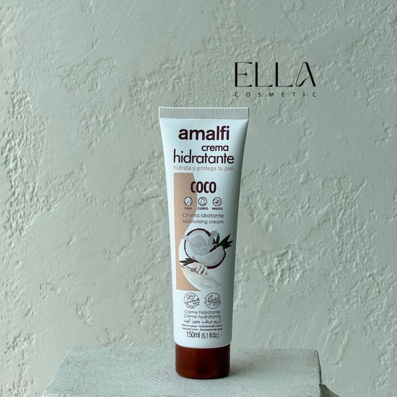 کرم مرطوب کننده دست وصورت نارگیل amalfi آمالفی