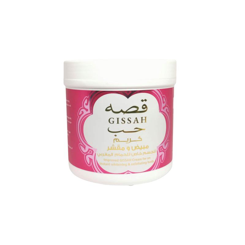 کرم بدن سفید کننده و لایه بردار قصة حب 550ml اورجينال