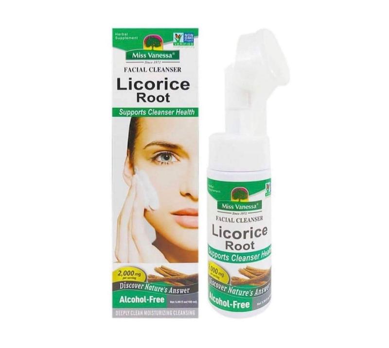 پاک کننده صورت مدل licorice Root برند Miss Vanessa 