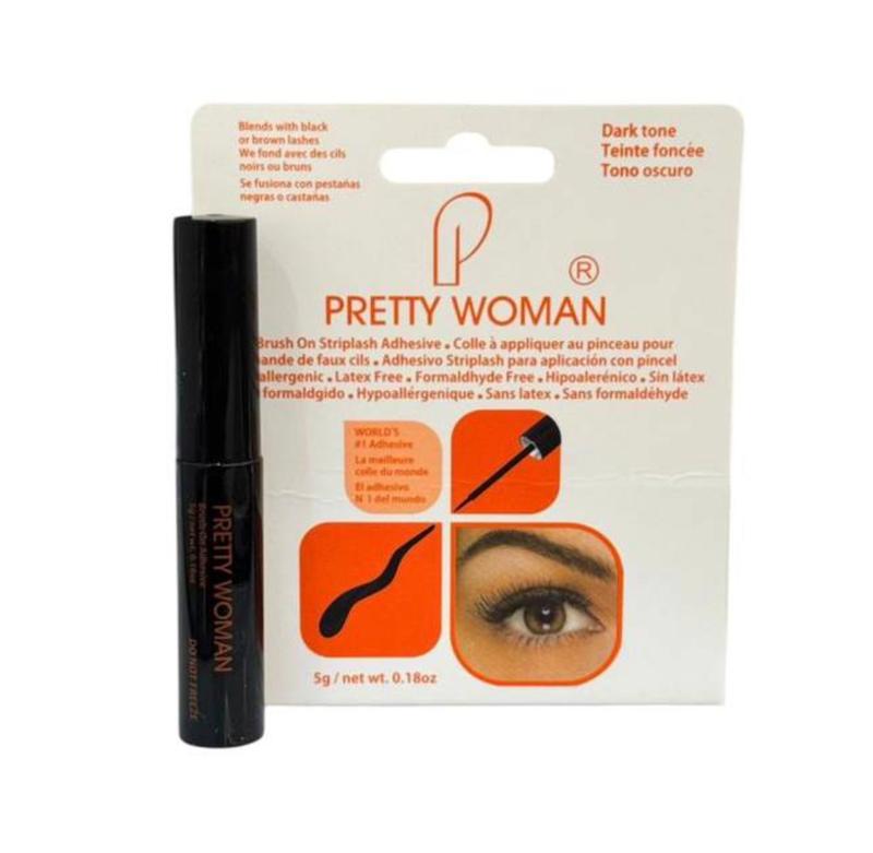 چسپ مژه برند pretty woman رنگ تیره ساخت کره اورجینال