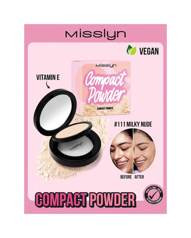 پودر فیکس فشرده برند Misslyn کد 111 اورجينال