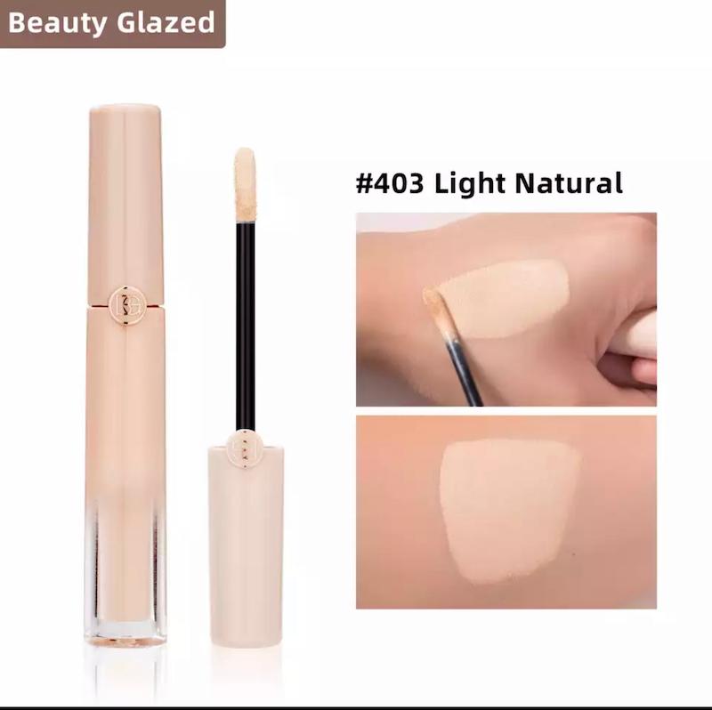 کانسیلر فول کاور برند beauty glazed کد 403 اورجینال کشور مبداء آمریکا