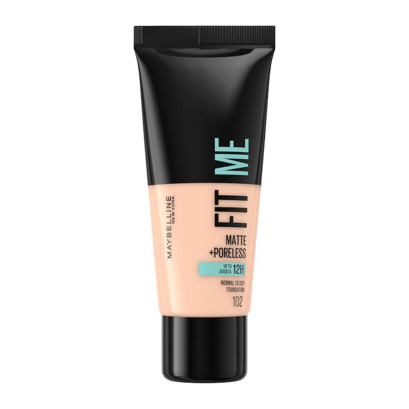 کرم پودر FIT ME برند MAYBELLINE کد 102 اورجينال كشور مبداء فرانسه