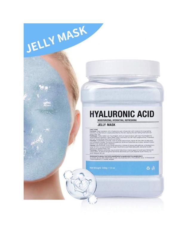 ماسک ژله‌ای صورت مدل HYALURONIC ACID وارداتى