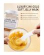 ماسک ژله‌ای صورت مدل LUXURY 24k GOLD وارداتى