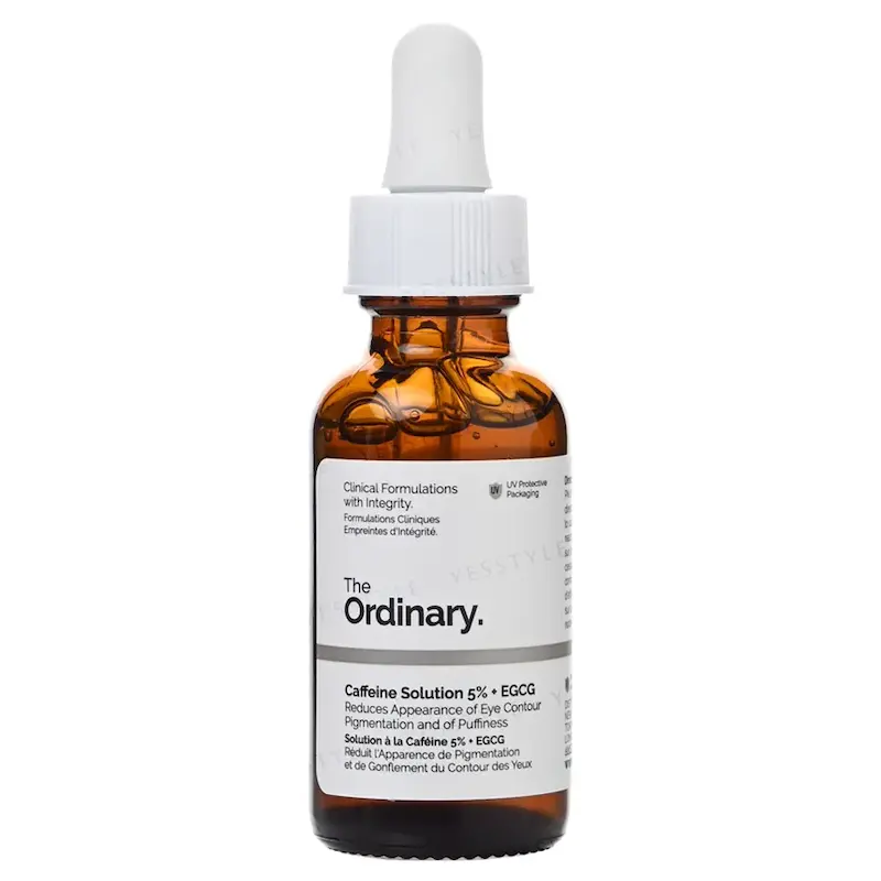سرم دور چشم ضد تیرگی و پف کافئین 5% اوردینری 30ml اورجينال