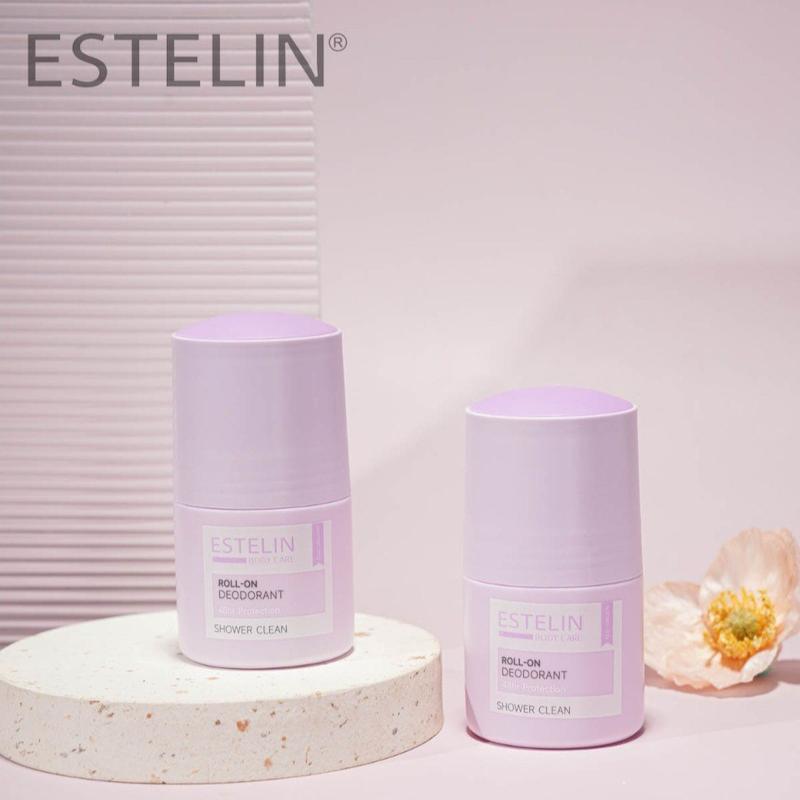 مام رول ضد تعریق دئودورانت استلین مدل shower clean حجم 50ml اورجينال