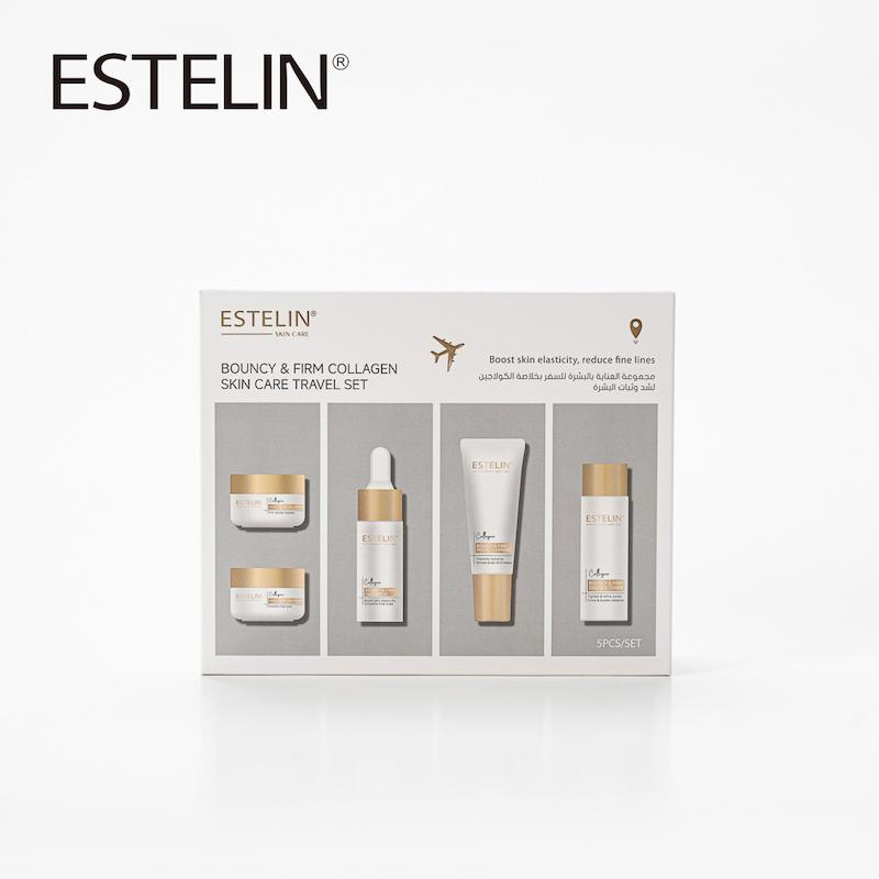 ست 5 تکه مراقبت از پوست کلاژن و سفت کننده پوست استلین ESTELIN اورجينال