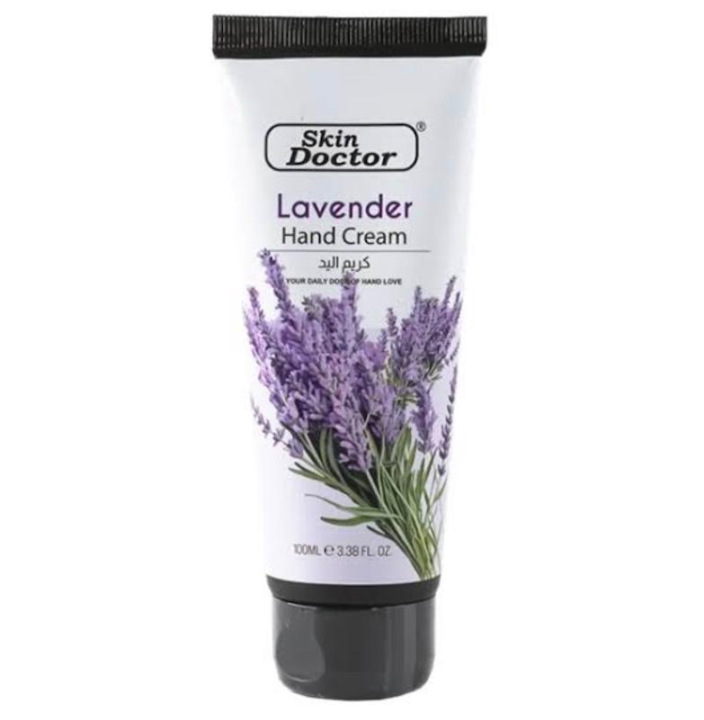 کرم دست چای اسطوخودوس اسکین دکتر 100ml اورجينال
