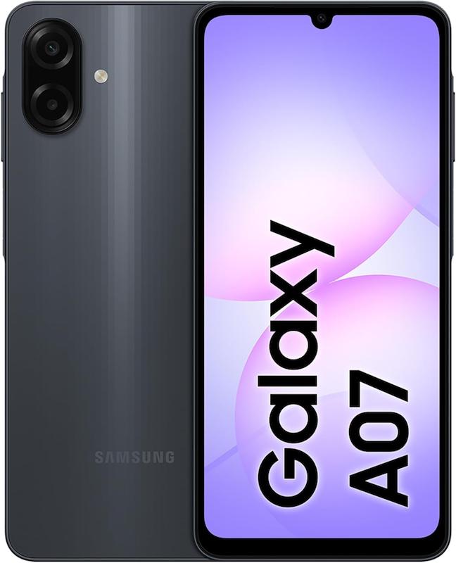 گوشی موبایل سامسونگ مدل Galaxy A07 دو سیم کارت ظرفیت 128 گیگابایت و رم 4 گیگابایت همراه ریجستری+ 18 ماه گارانتی شرکتی معتبر ارسال فوری برای تهران